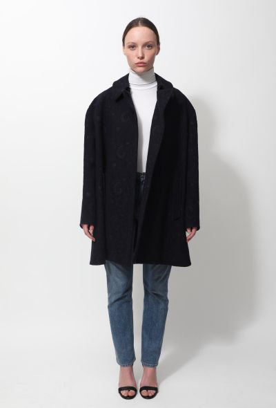Alaïa Embroidered Textured Coat - 1