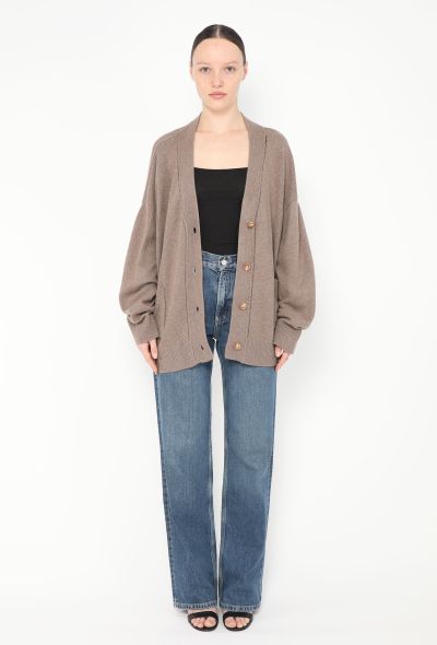 Toteme 2019 Oversized Cashmere Cardigan - 2