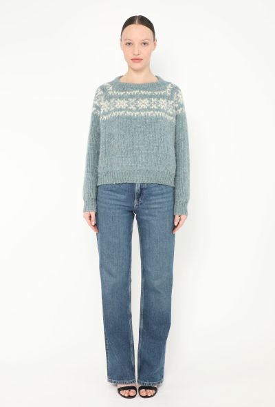 Céline 2022 Fair Isle Knit Sweater - 2