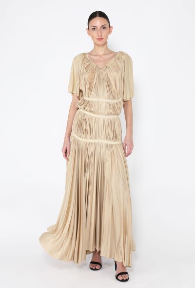 Prada Silk Pleated Gown, F/W 2002 - 1