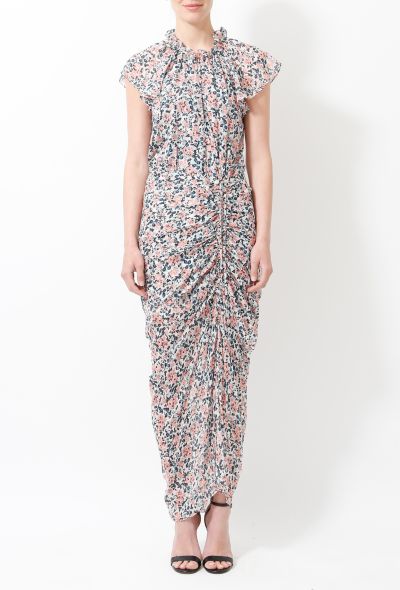 Modern Designers Veronica Beard Ruched Floral Dress - 2