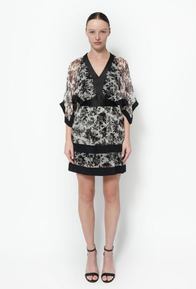 Balenciaga Resort 2008 Silk Cape Dress - 1