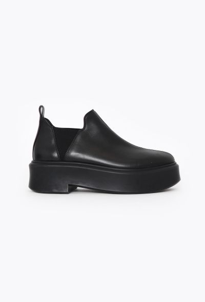 The Row 2022 Robin Platform Ankle Boots - 1