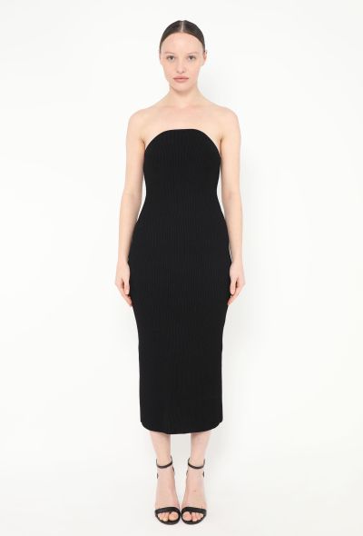 Khaite 2023 Ribbed Rumer Bodycon Dress - 1