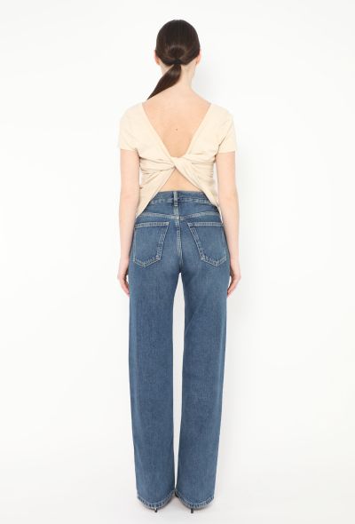 Jacquemus 2022 Open-Back Twist T-Shirt - 2