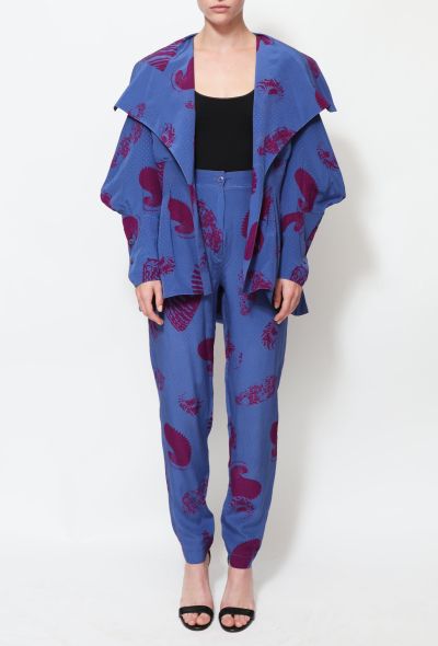 Exquisite Vintage Montana '80s Dotted Motif Ensemble - 2