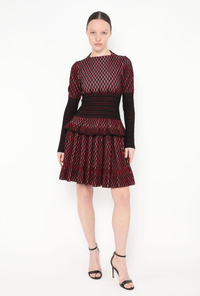 Alaïa Scalloped Peplum Skirt Ensemble - 1