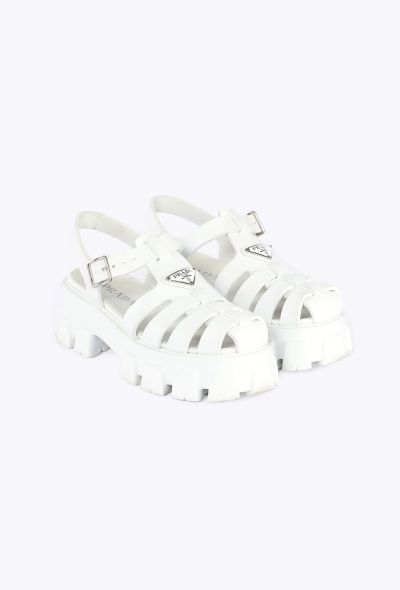 Prada Monolith Rubber Sandals, 2022 - 2
