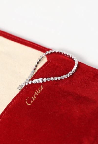 Cartier 18k White Gold & Diamonds C de Cartier Bracelet - 2