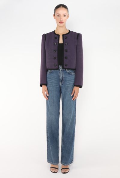 Saint Laurent Late '70s Russian Cropped Jacket - 2
