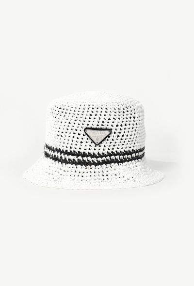 Prada 2023 Braided Bucket Hat - 1