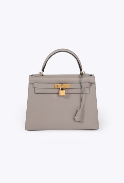 Hermès Gris Asphalte Epsom Kelly Sellier 28 - 2