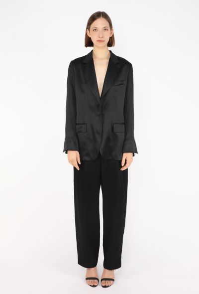 Saint Laurent Vintage Charmeuse Smoking Suit - 2
