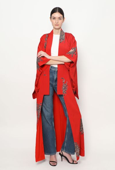 World Treasures Authentic Japanese Silk Kimono - 1