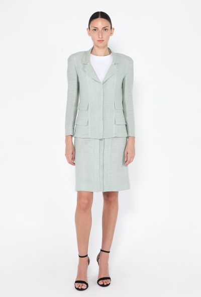 Chanel Bouclé Skirt Ensemble, Resort 1999 - 2