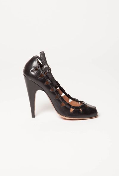 Alaïa Cut-Out Leather Pumps - 1