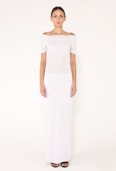 Khaite 2024 Basile Off-Shoulder Dress - 1