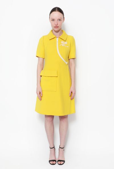 Courrèges Early '70s Couture Zip Dress - 1