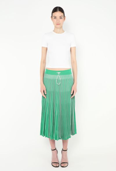 Valentino Resort 2018 Bicolor Pleated Skirt - 1