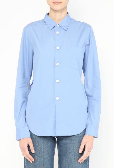 Comme des Garçons Cut-Out Cotton Shirt - 2