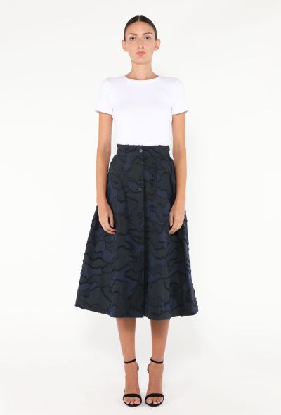 Dior Pre-Fall 2020 Camouflage Midi Skirt - 1