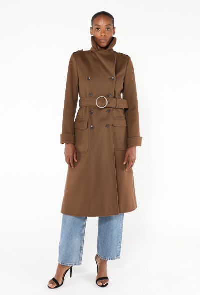 Saint Laurent 1974 Belted Mod Coat - 2