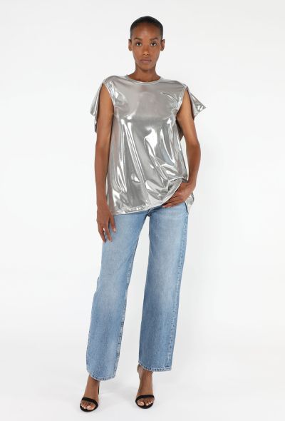 Junya Watanabe 2023 Metallic Winged Top - 2