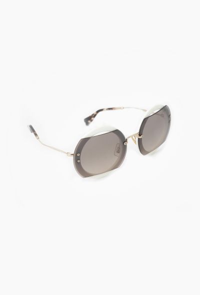 Miu Miu 2018 Evolution Cut-Out Sunglasses - 2