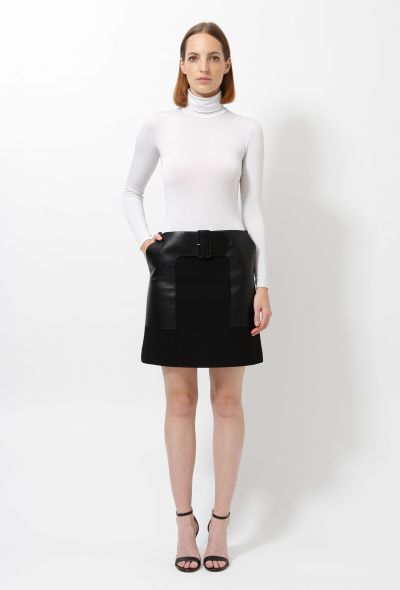 Céline Pre-fall 2012 Belted Wool Skirt - 2