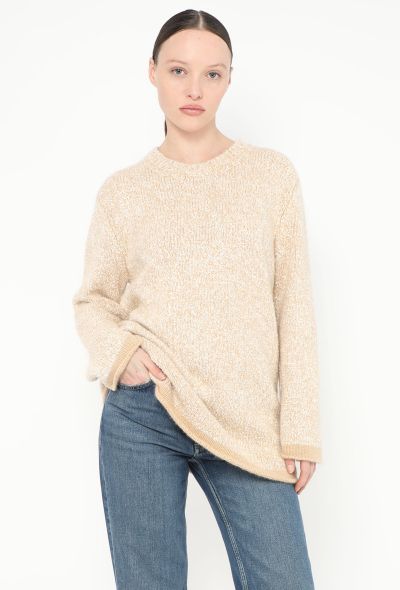 The Row 2021 Cambria Bouclé Cashmere Sweater - 2