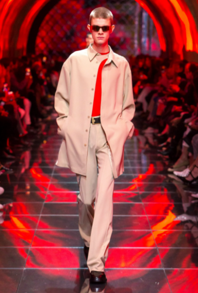 Balenciaga S/S 2019 Beige Ensemble - 2