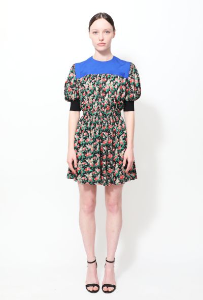 Louis Vuitton Floral Print Crêpe Dress - 1