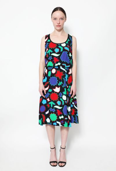 Saint Laurent COLLECTOR S/S 1983 Abstract 'Matisse' Dress - 1