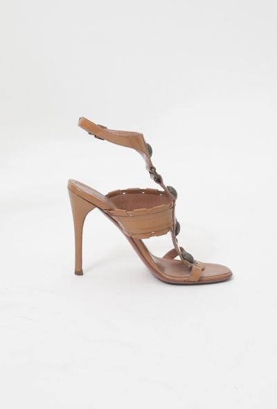 Alaïa Studded Gladiator Sandals - 2
