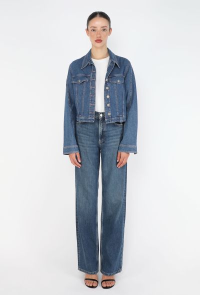 Dior 2003 Cropped Denim Jacket - 2