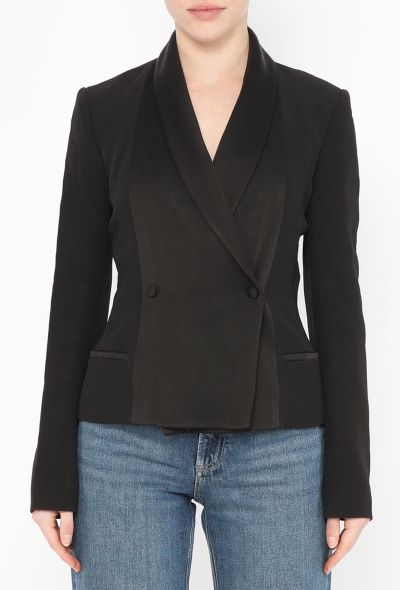 The Row 2012 Shawl Smoking Blazer - 1