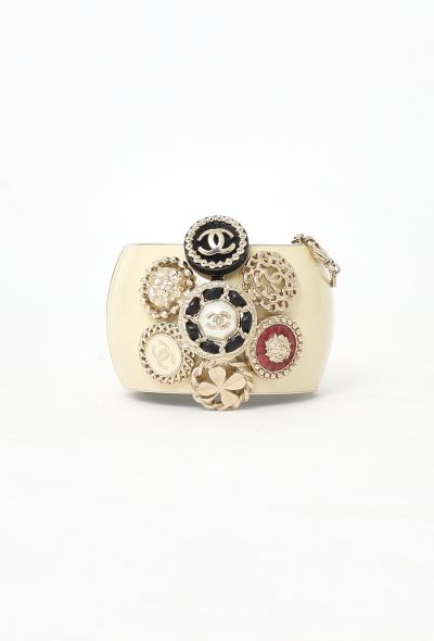 Chanel Embellished 'CC' Pendant Cuff - 1