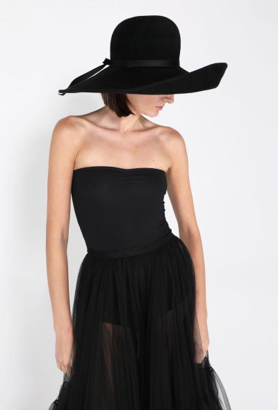 Chanel Wide Brim Felt Hat, Pre-Fall 2021 - 1
