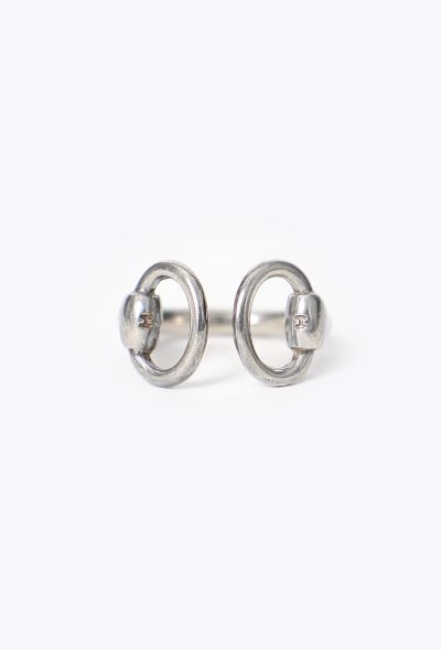 Hermès '70s Nausicaa Sterling Silver Ring - 1