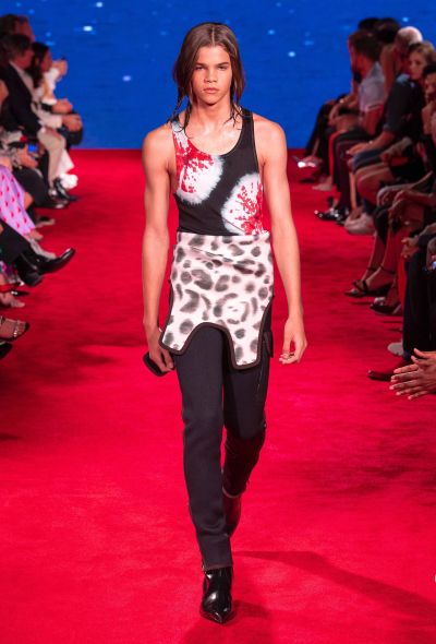 Calvin Klein S/S 2019 Pink Tie Dye Tank - 2