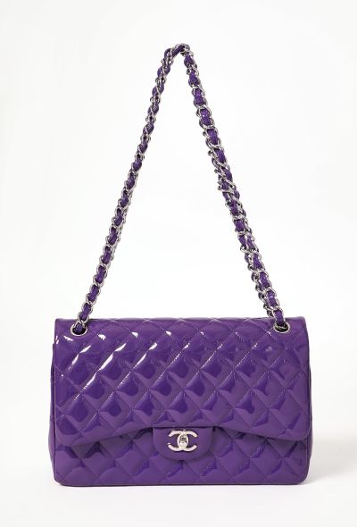 Chanel Patent Timeless Jumbo Flap Bag - 2