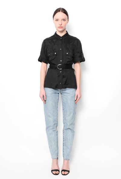 Balenciaga 2002 Belted Cargo Top - 2