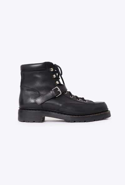 Hermès F/W 2013 Calfskin Hiking Boots - 1