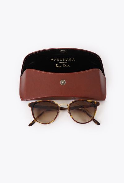 Masunaga Tortoiseshell Gradient Sunglasses - 2