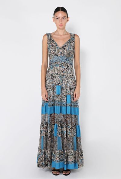 Balenciaga Paisley Silk Gown, 2006 - 1