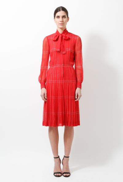 Chanel 60s Haute Couture Silk Dress - 2