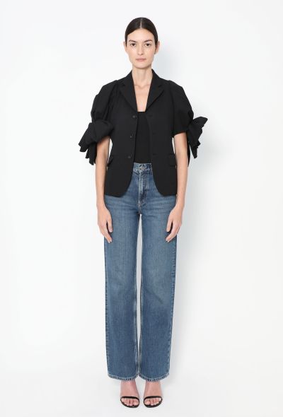 Comme des Garçons 2022 Bow Appliqué Jacket - 2