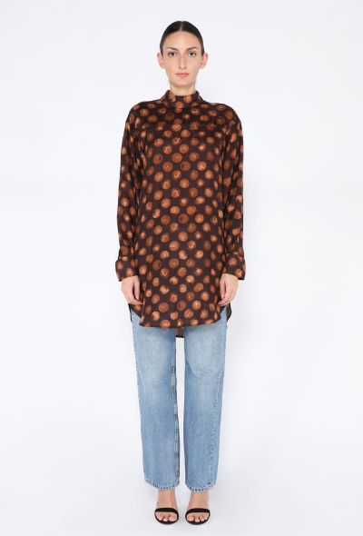Dries Van Noten 2024 Corso Silk Printed Top - 1