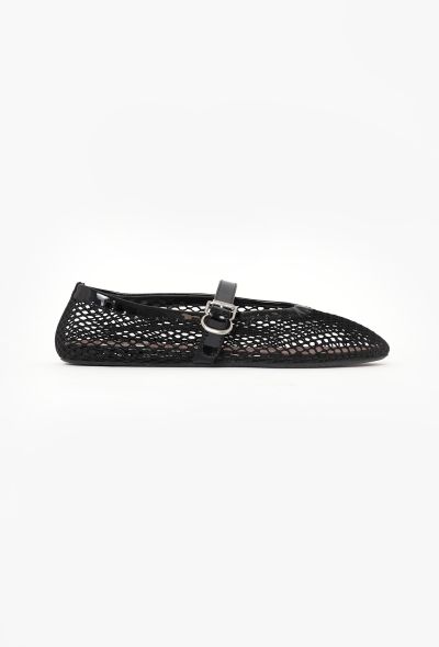 Alaïa 2023 Netted Ballerina Flats - 1
