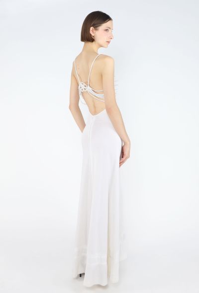 Azzaro 1975 Strass Butterfly Open-Back Gown - 1